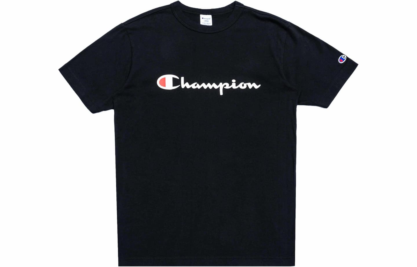 Champion Logo T-Shirt Black