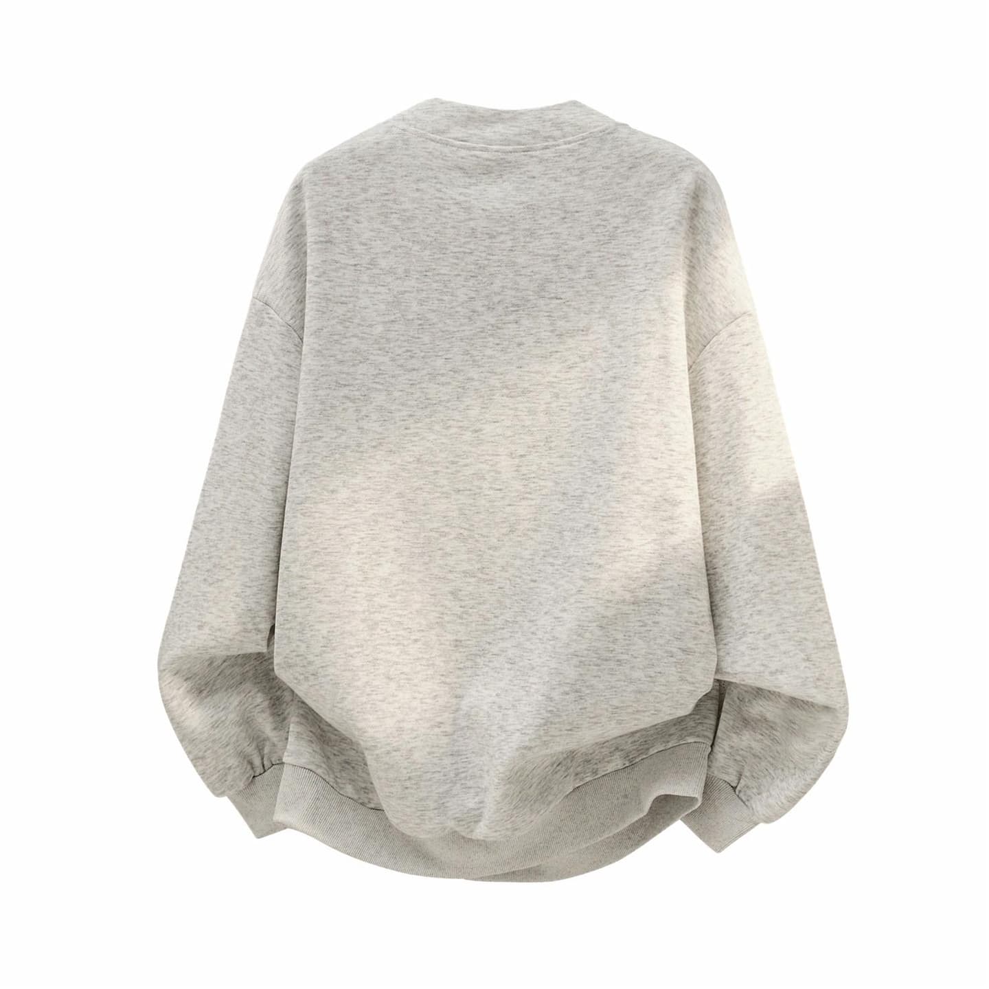 ROBINHOOD Vintage Patchwork Pullover Sweatshirt
