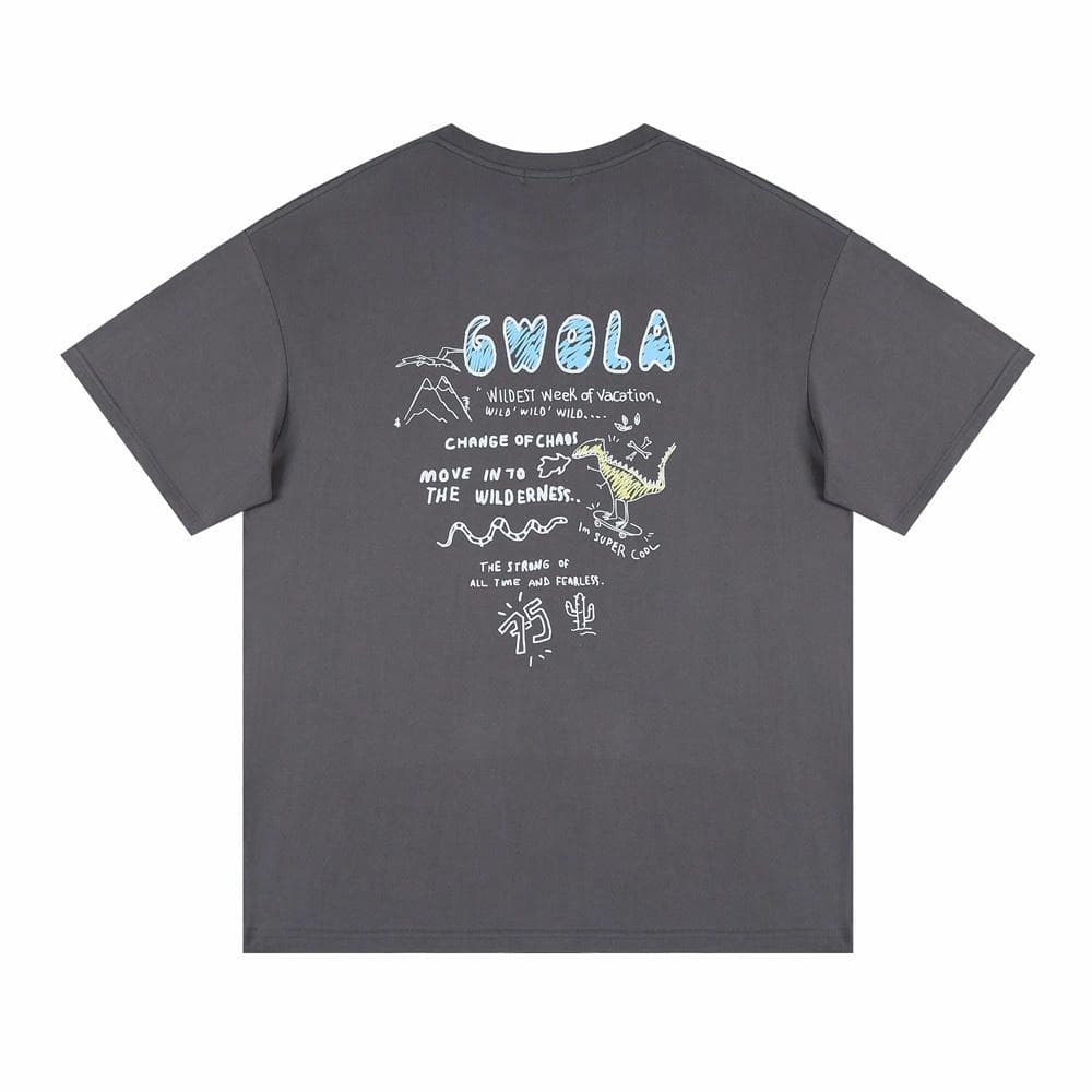 Gwola Logo Print T-Shirt