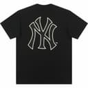 New Era x MLB Yankees Logo Tee Black