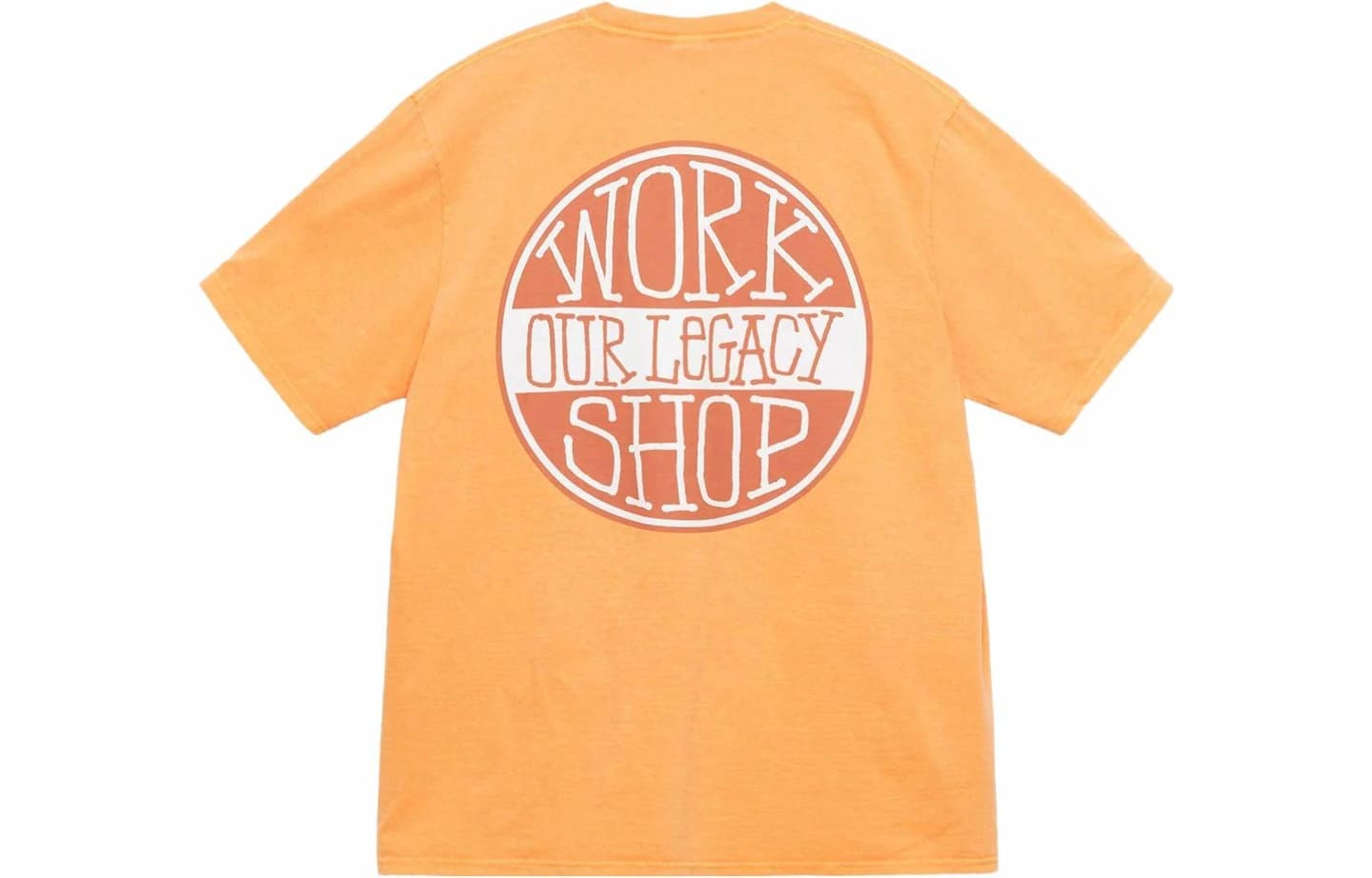 Stussy x OUR LEGACY SS23 DOT PIGMENT DYED TEE LogoT