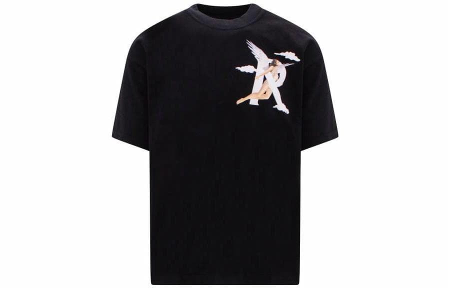 Represent SS23 Black Tee
