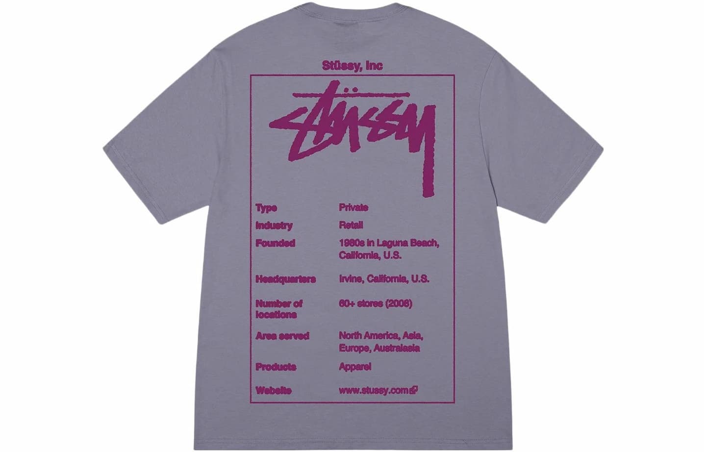 Stussy Wiki Tee