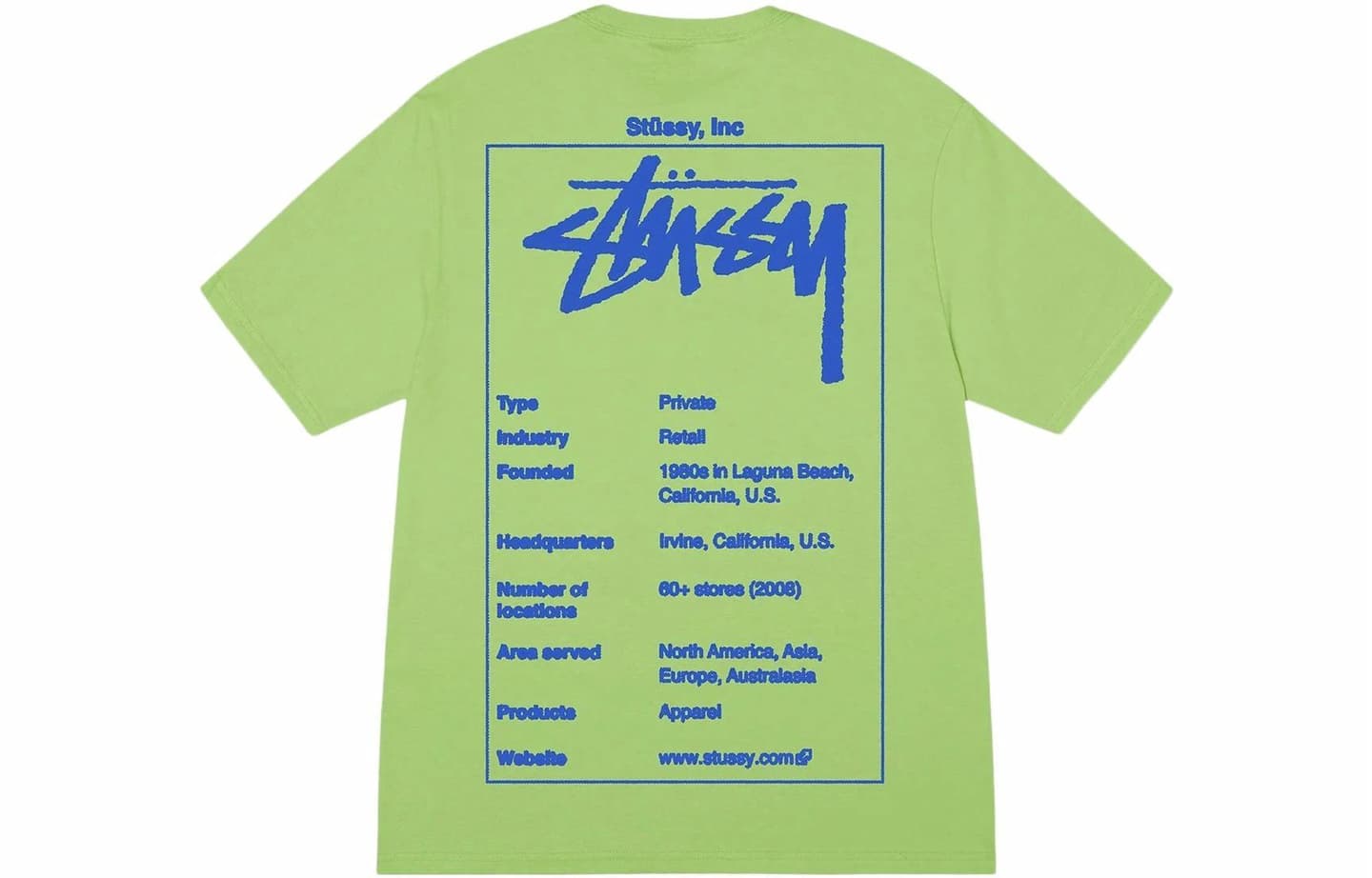 Stussy Wiki Tee