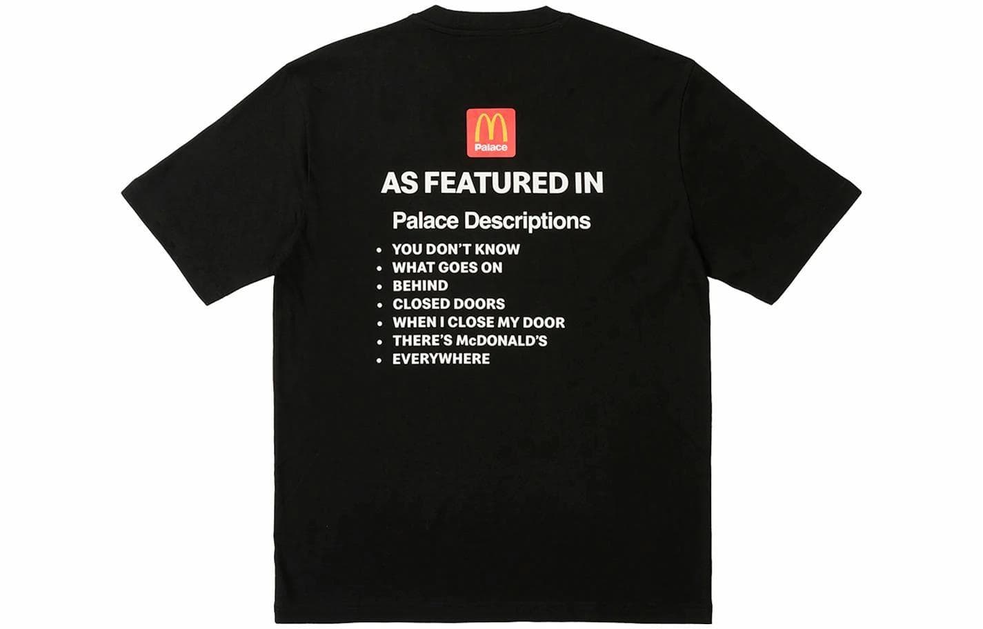 PALACE x McDonald's FW23 Description T-Shirt