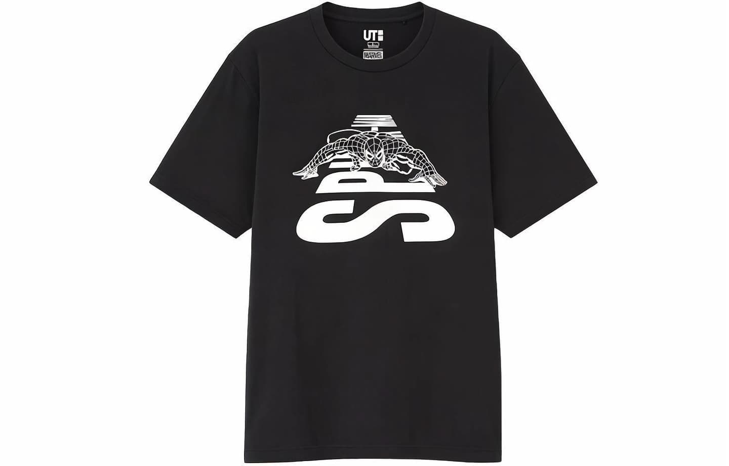 UNIQLO Marvel Cartoon Print Tee Black