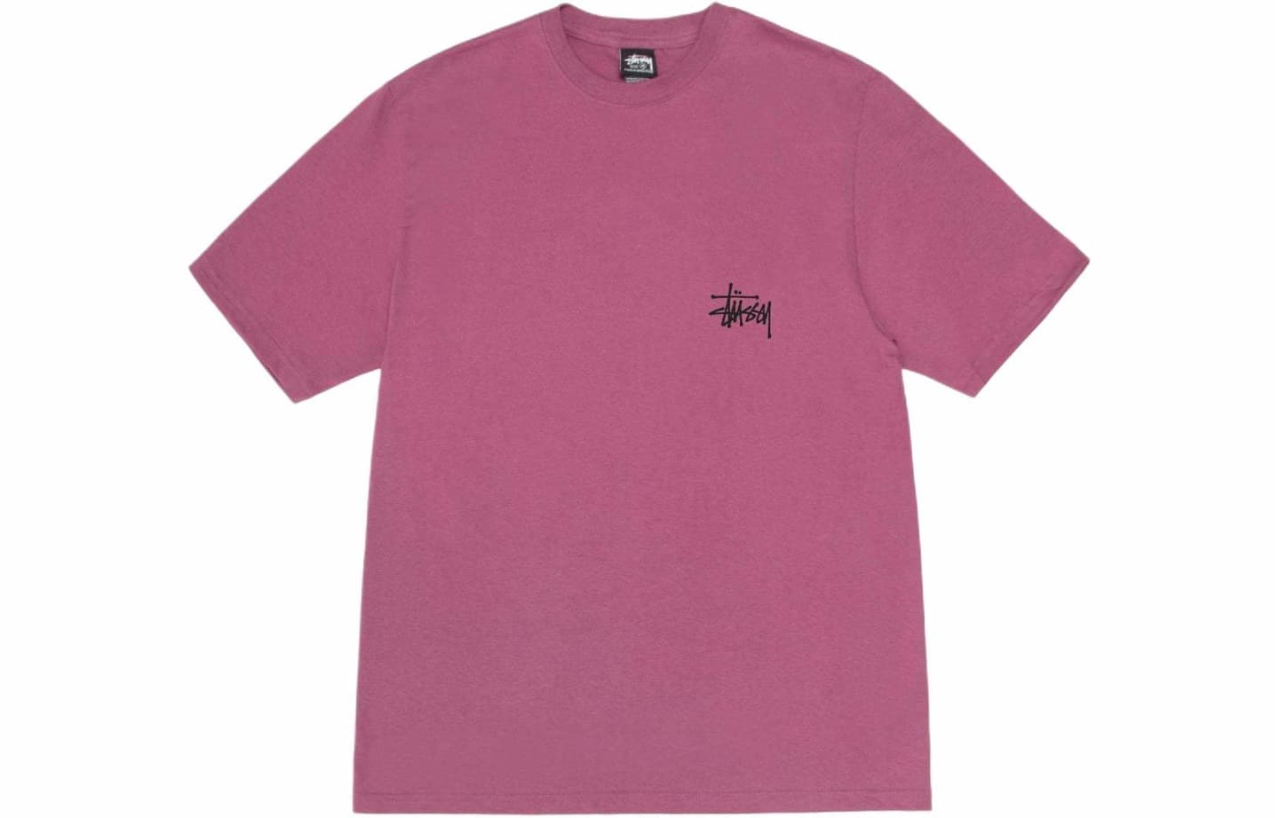 Stussy Ribbed Lettering T-Shirt