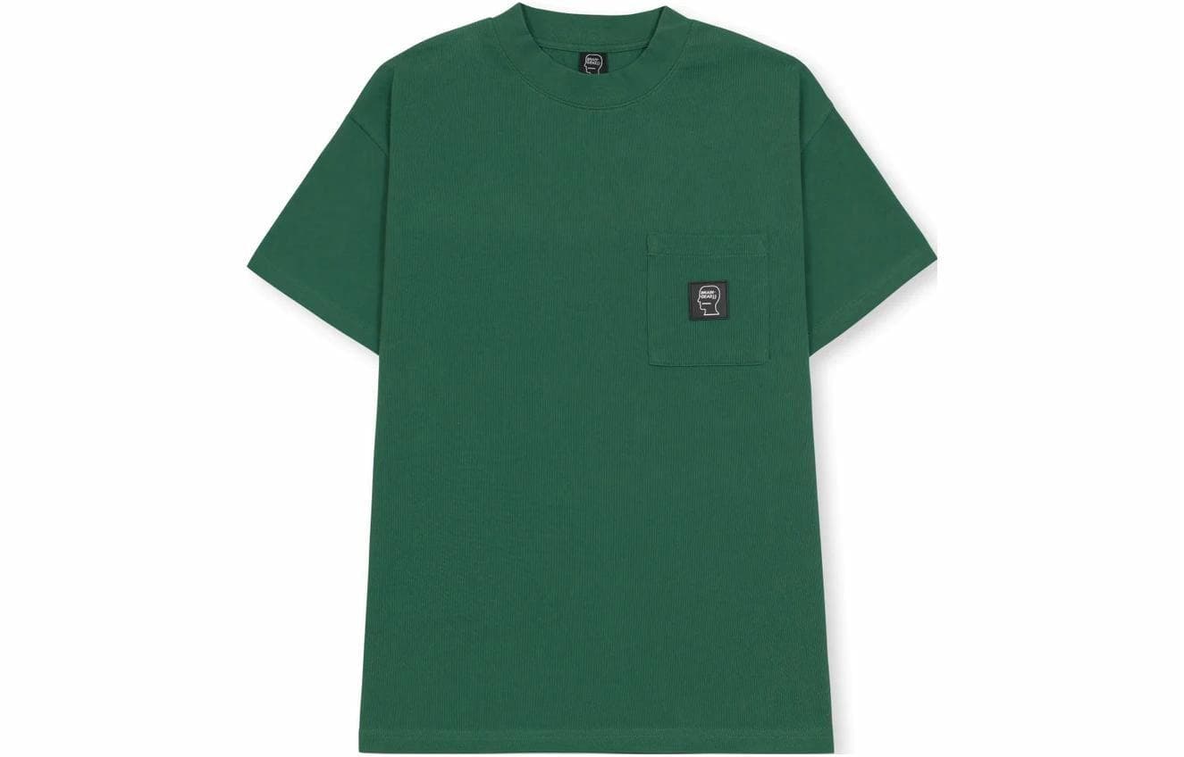 Brain Dead HEAVYWEIGHT JERSEY MOCKNECK POCKET SHIRT W T