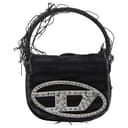DIESEL Oval D Metal Plaque Bag
