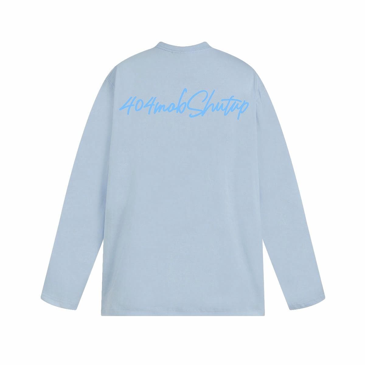 404MOB GANG Logo Print Long Sleeve Tee