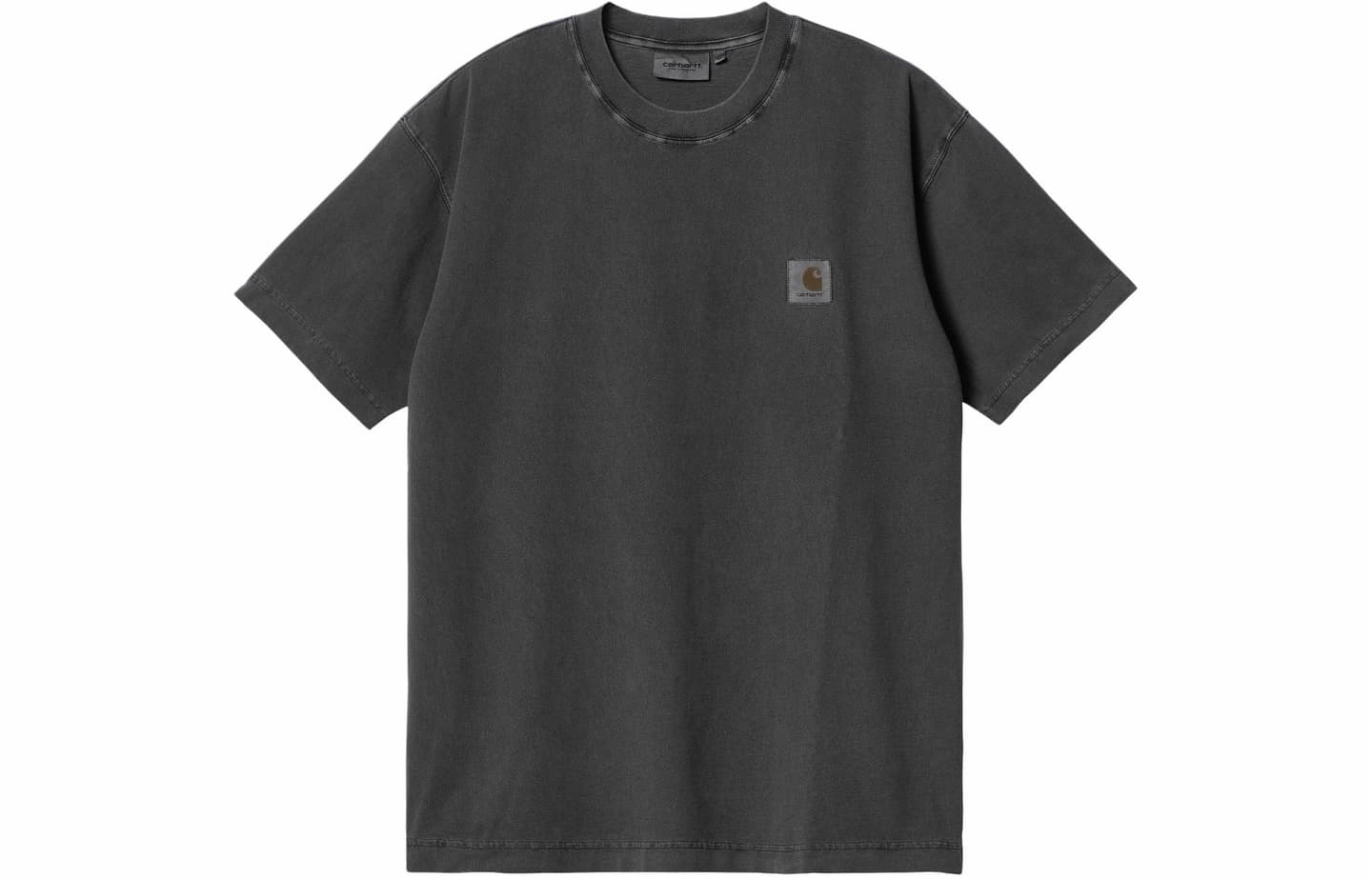 Carhartt WIP Garment-Dyed Tee Charcoal