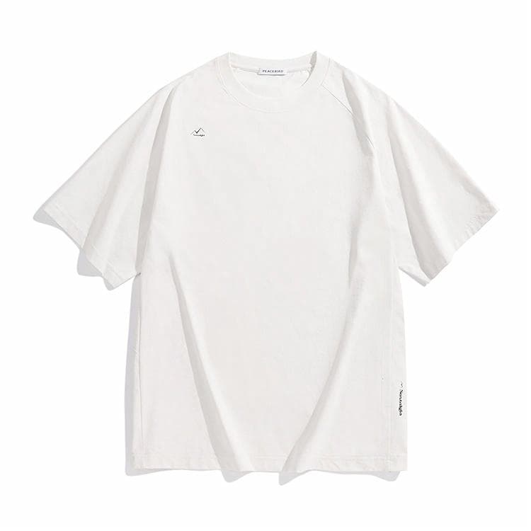 PEACEBIRD MEN Outdoor Print T-Shirt