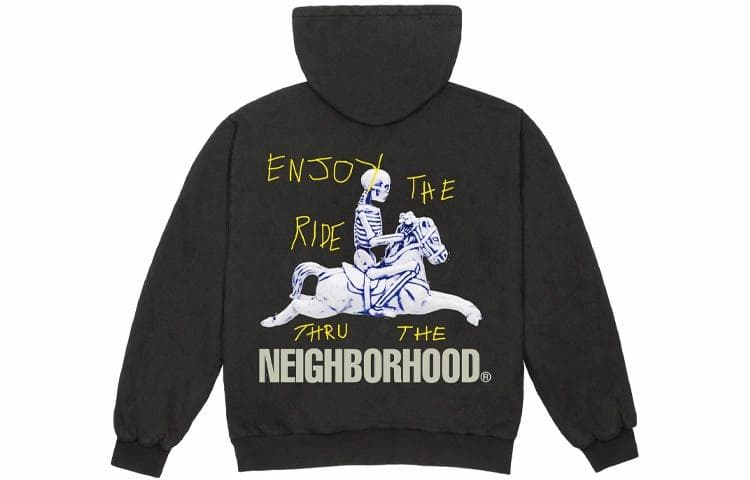 Travis Scott x NEIGHBORHOOD Carousel Hoodie Black