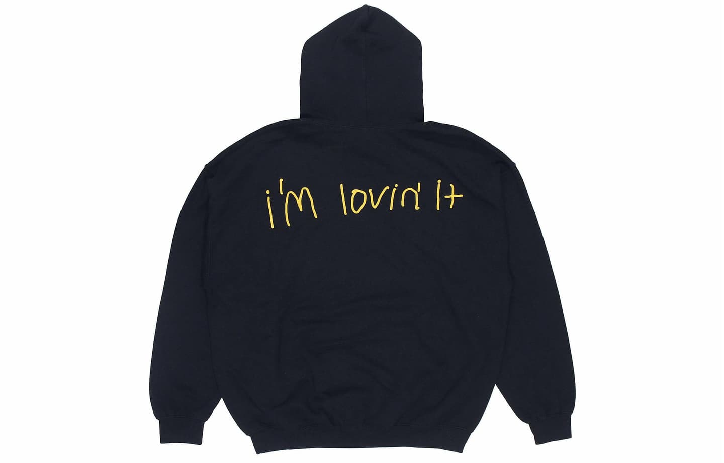 Travis Scott x McDonald's Hoodie Black