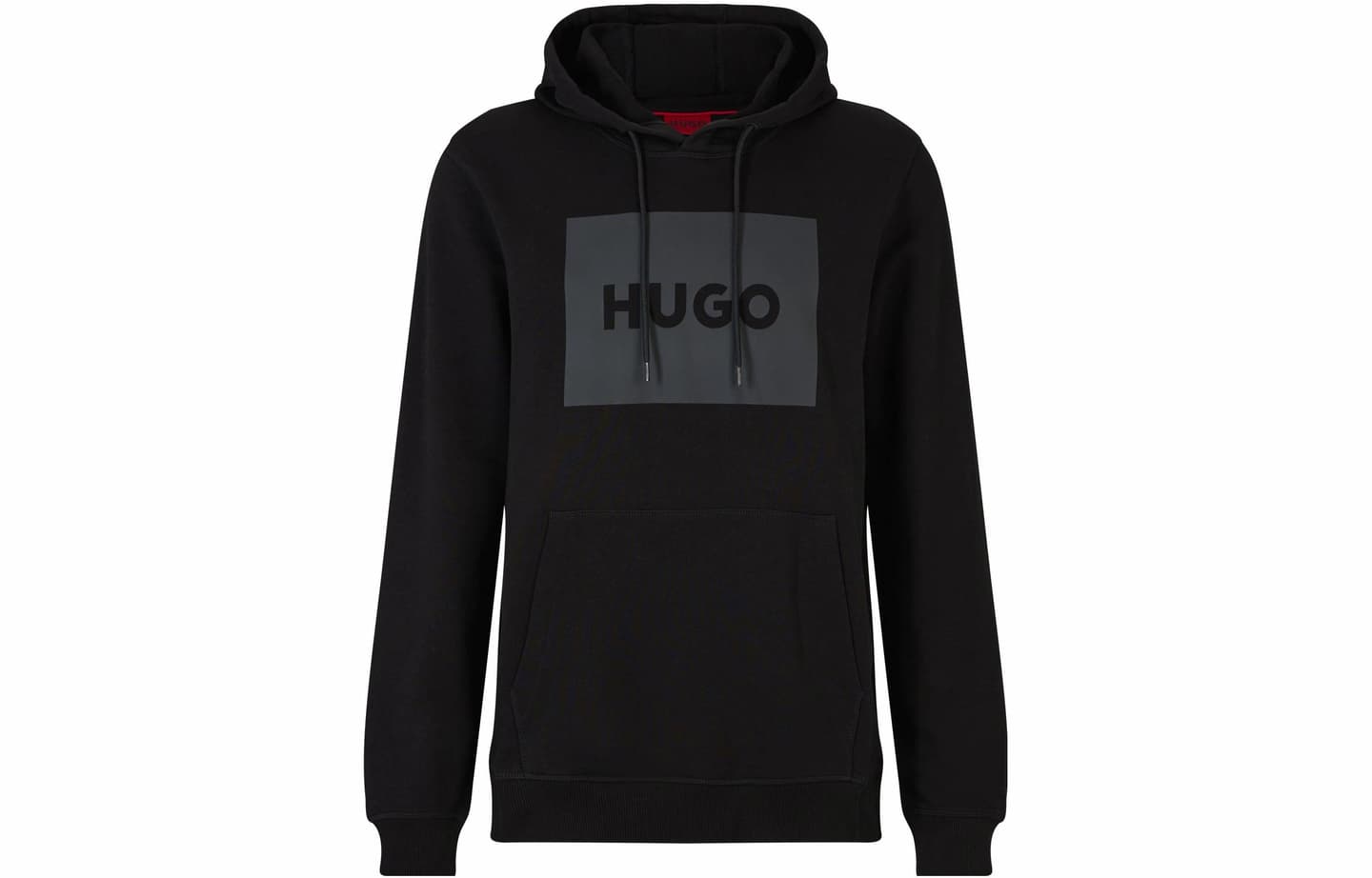 HUGO BOSS Logo Hoodie Black