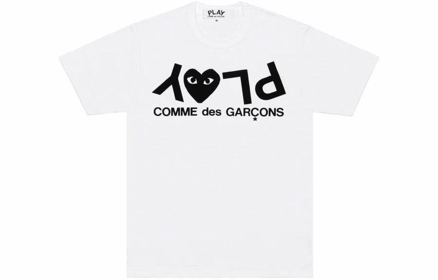CDG Play Logo T-Shirt White