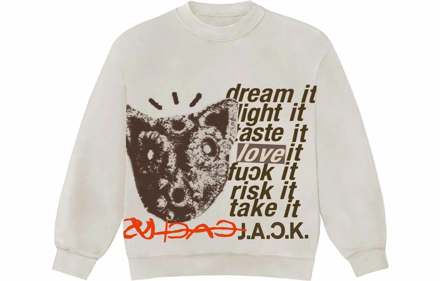 Travis Scott Cactus Jack D.L.T.L.F.R.T. Crewneck