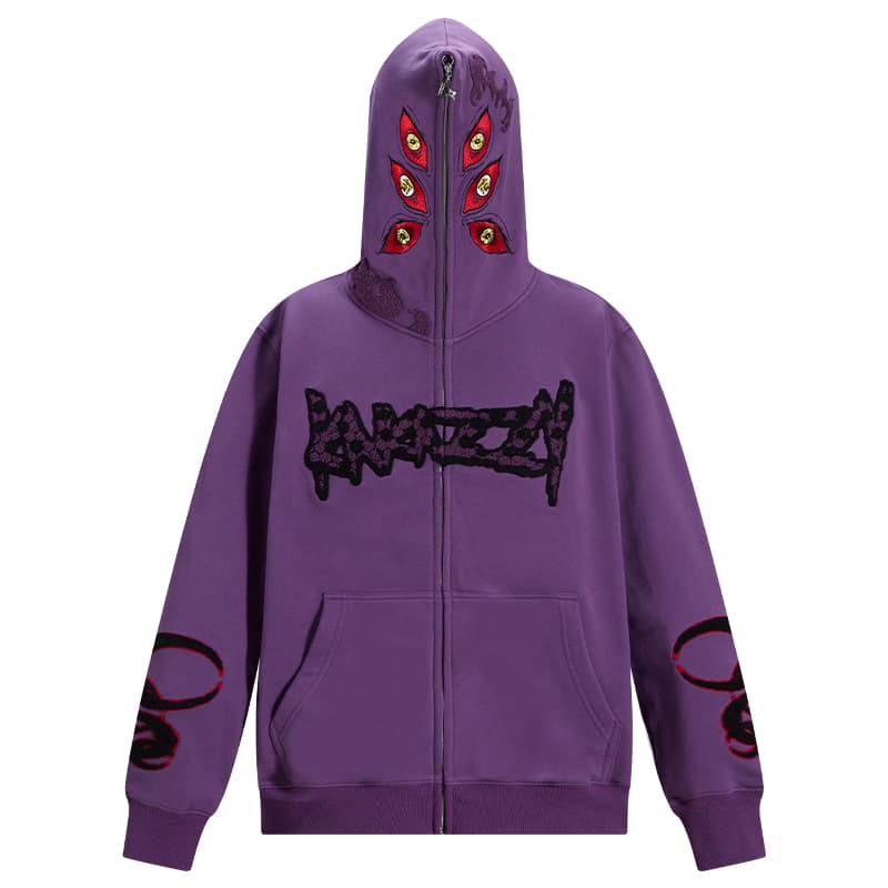 KAKAZZY Hoodie Purple