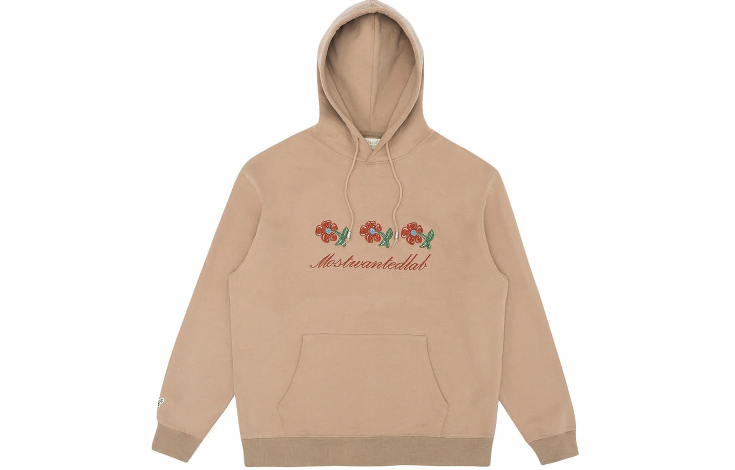 MostwantedLab Retro Floral Hoodie