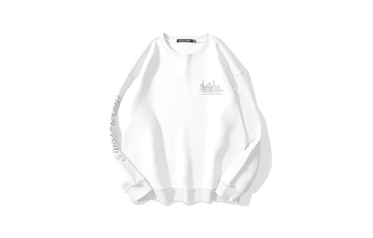 HLA JEANS Letter Print Sweatshirt