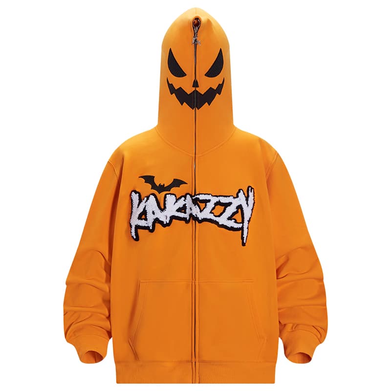 KAKAZZY Oversize Pumpkin Hoodie
