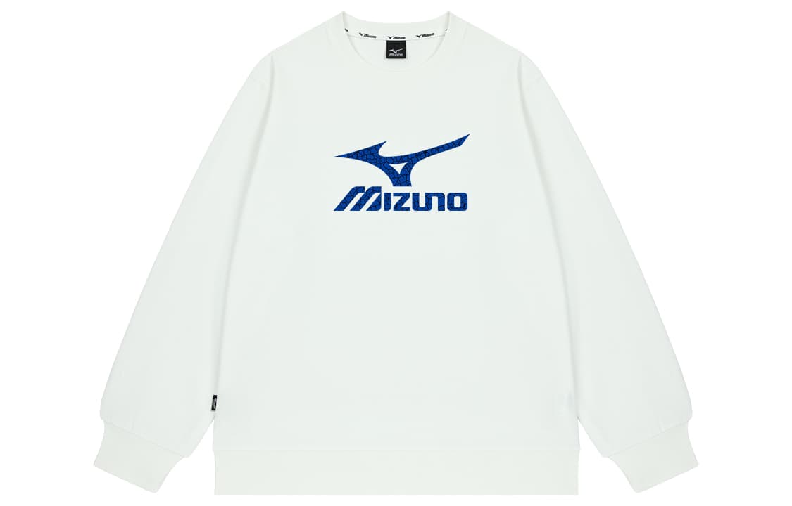 Mizuno Retro Logo Pullover Hoodie Black