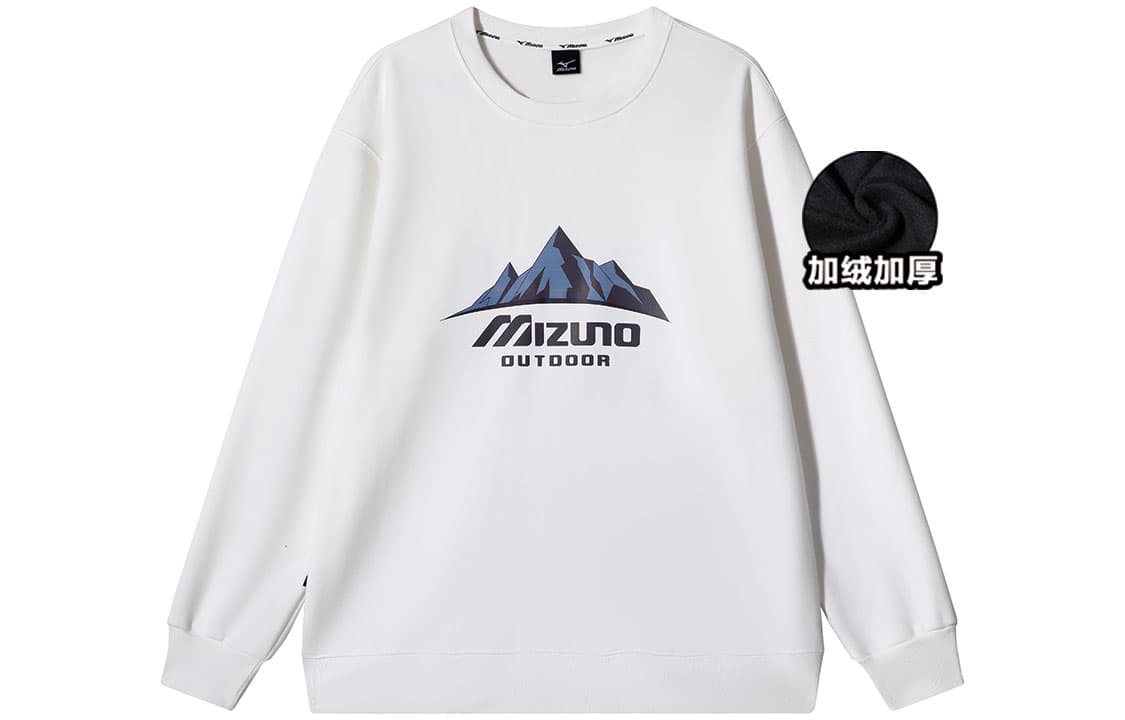 Mizuno Snow Mountain Logo Fleece Sweatshirt