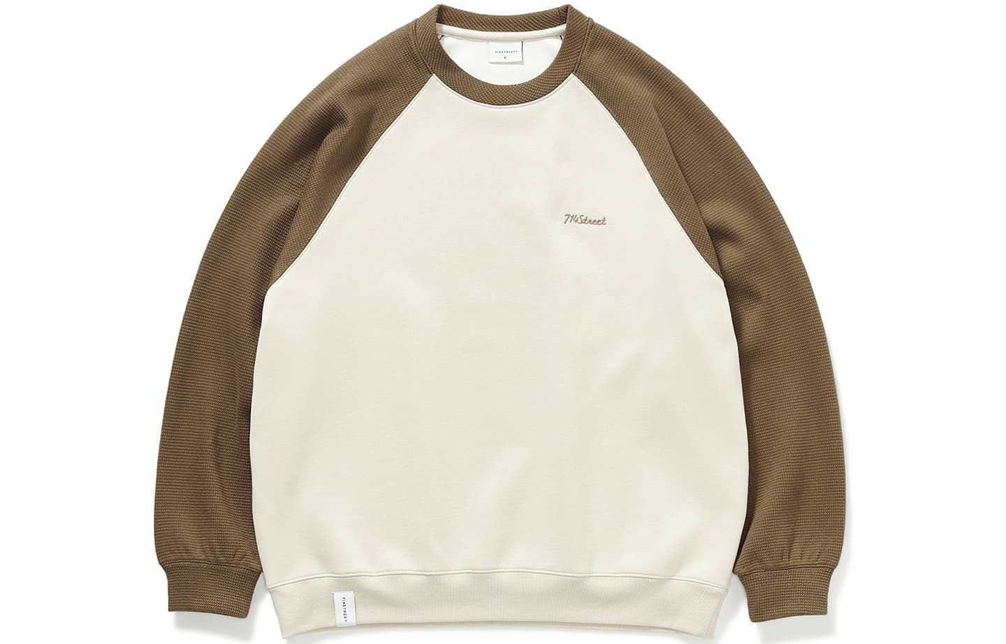 714STREET Logo Embroidery Sweatshirt