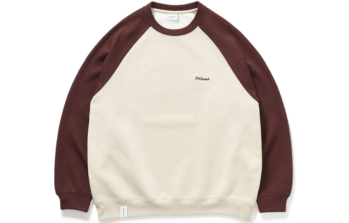 714STREET Logo Embroidery Sweatshirt