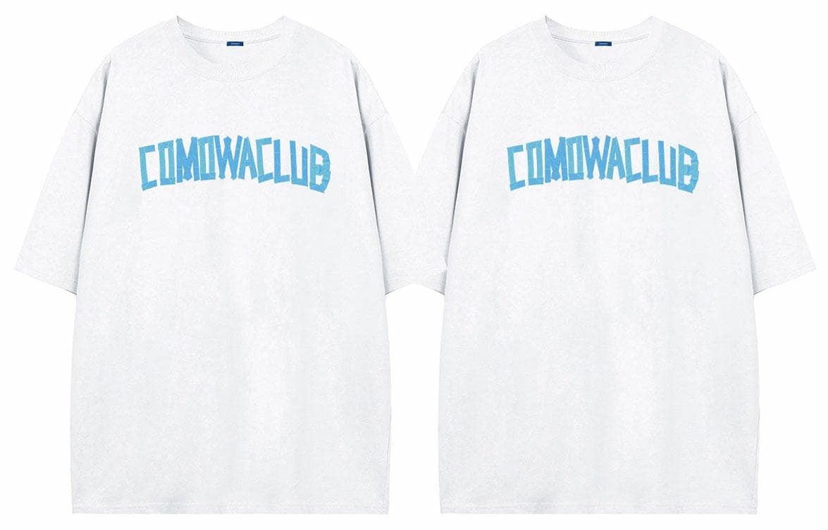 COMOWA Graffiti Tape Stars Moon Logo Tee Set