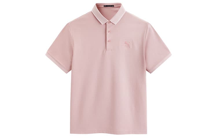 PEACEBIRD MEN Logo Embroidered Polo Shirt