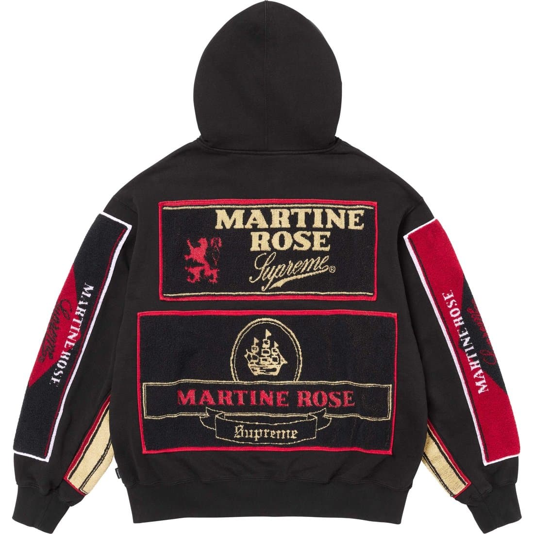 Supreme x Martine Rose Towel Zip Up Hooded Sweatshirt