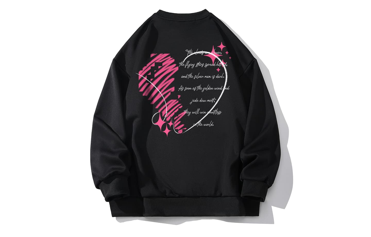 AMBER LIGHT Logo Patch Sweatshirt