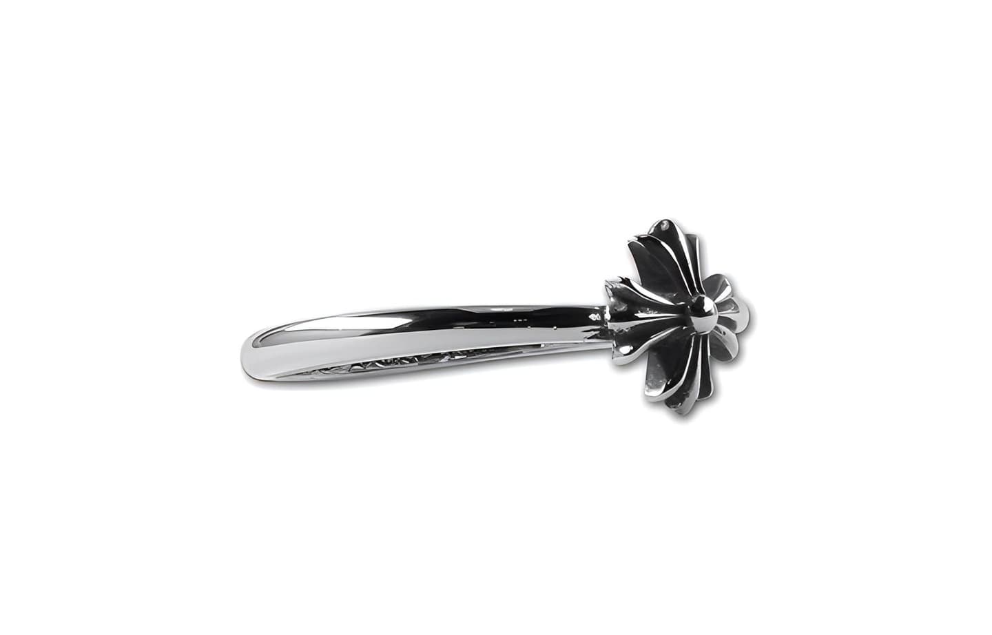 Chrome Hearts Cross Ring Silver