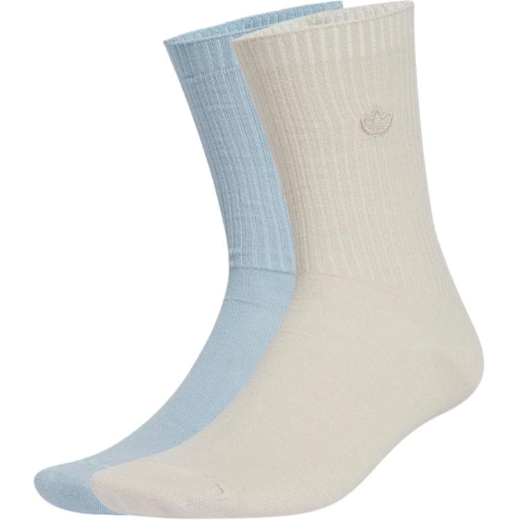 adidas Originals Premium Essentials Crew Socks 2-Pack Blue Clay