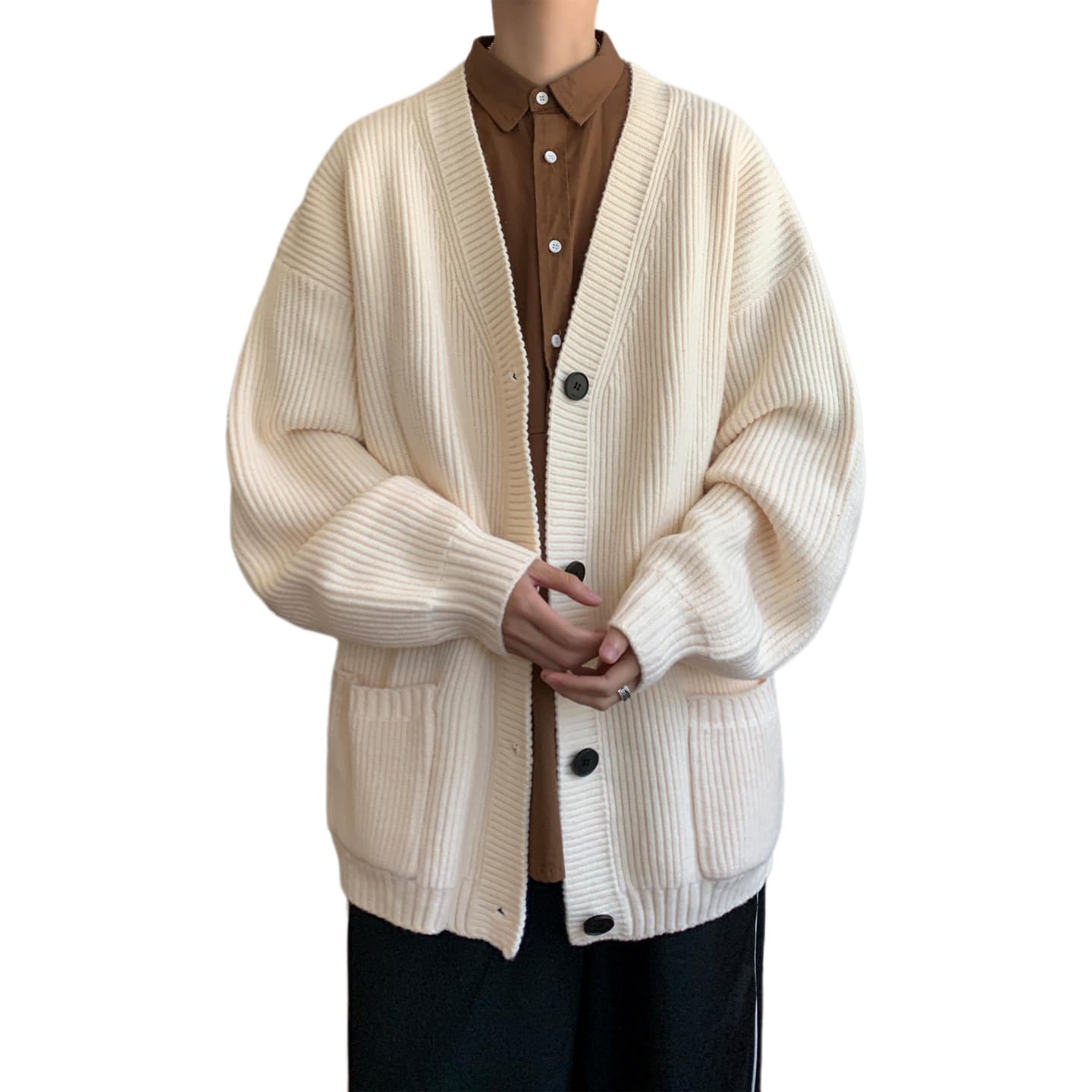 COMOWA Cardigan Sweater