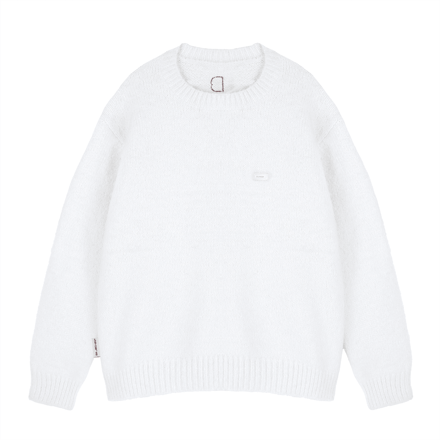 BJHG Minimalist Embroidered Logo Pullover