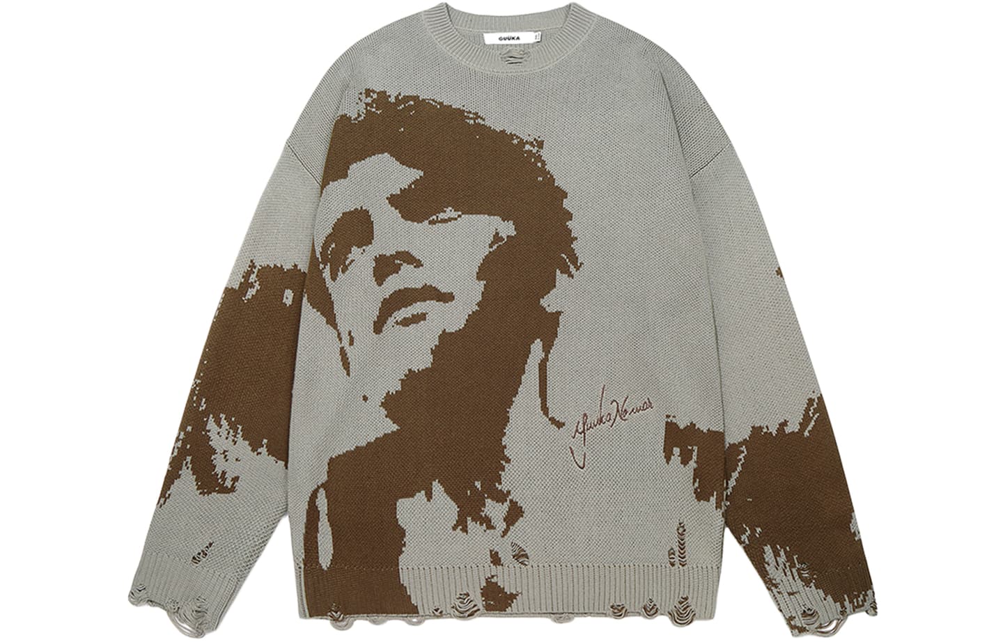 Guuka Sweater Cement Gray