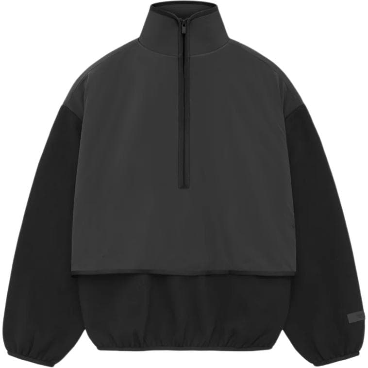 Fear of God Essentials SS24 NYLON FLEECE MOCKNECK BlackBlack