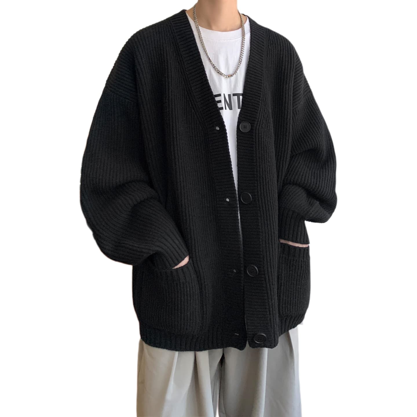 COMOWA Cardigan Sweater