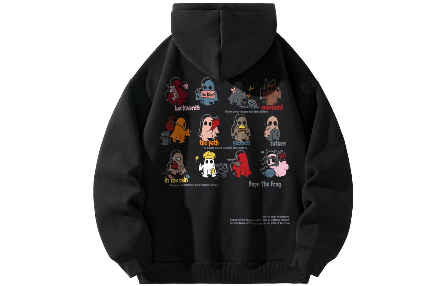 Pepe the Frog Vintage Graffiti Hoodie