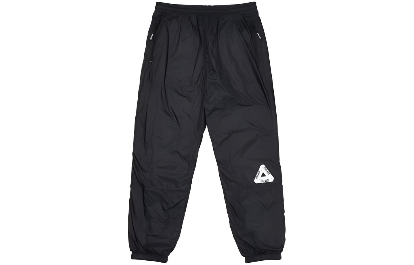 Palace Polar Grid Reverse Bottoms Black