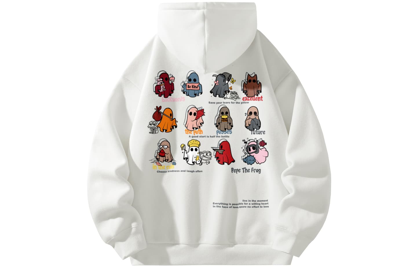 Pepe the Frog Vintage Graffiti Hoodie
