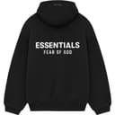 Fear of God Essentials FW24 Holiday Core Hoodie Meteorite Black