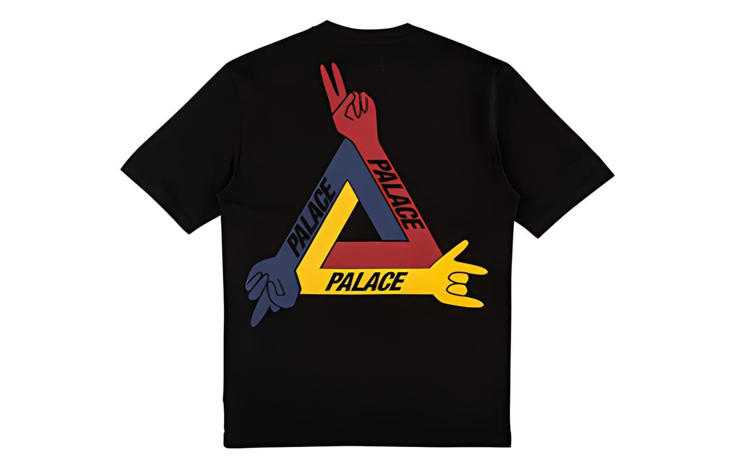 Palace x Jean-Charles de Castelbajac Black T-Shirt