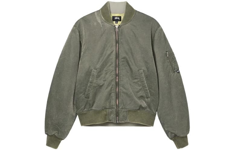 Stussy SS22 Dyed Nylon Bomber