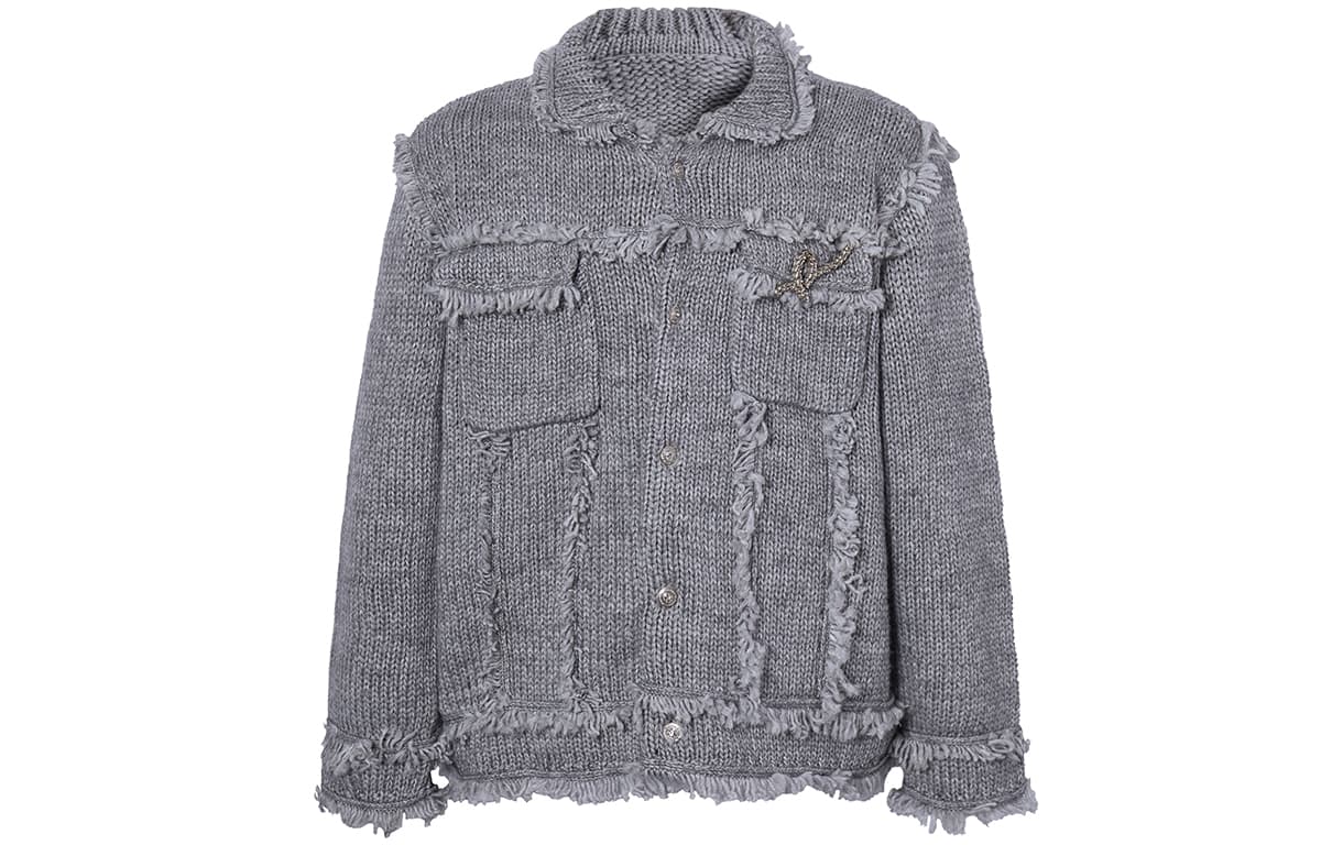 ROCAWEAR SS24 Rhinestone Tassel Cardigan