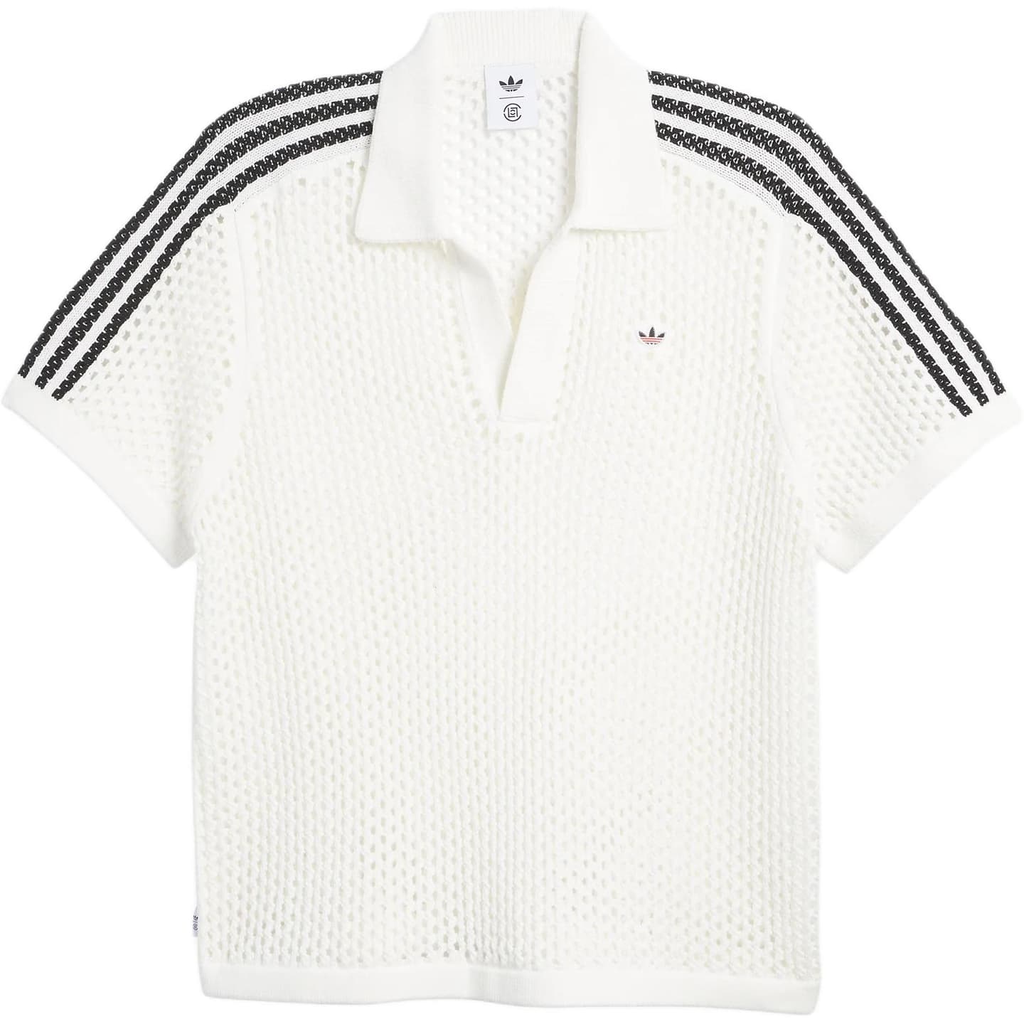 adidas x CLOT FW24 Polo Shirt White