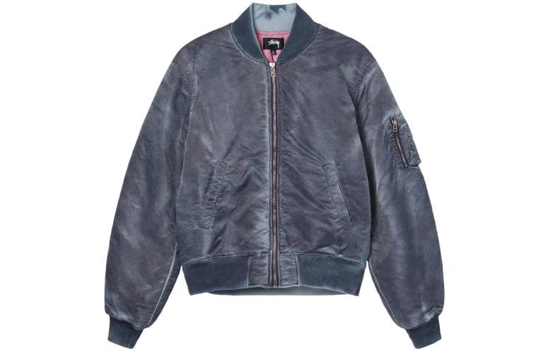 Stussy SS22 Dyed Nylon Bomber