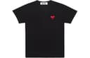 CDG Play SS24 Black T-Shirt